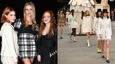 Sadie Sink, Marion Cotillard, Apple Martin Attend Chanel Couture